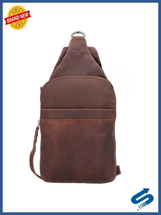Concealed Carry Leather Sling with Magnetic CCW Fast Draw main image 4